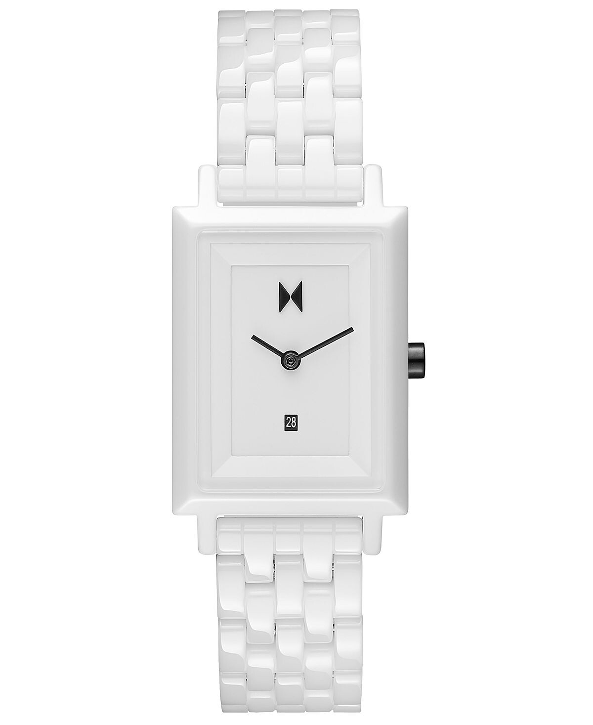 Женские фирменные квадратные белые керамические часы-браслет 26 мм MVMT, белый
Женские фирменные квадратные белые керамические часы-браслет 26 мм MVMT, белый