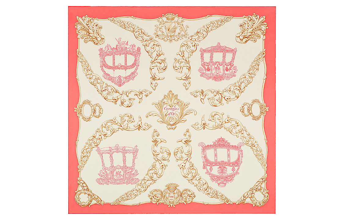 HERMES Шёлковый платок, Apricot/Pink
HERMES Шёлковый платок, Apricot/Pink