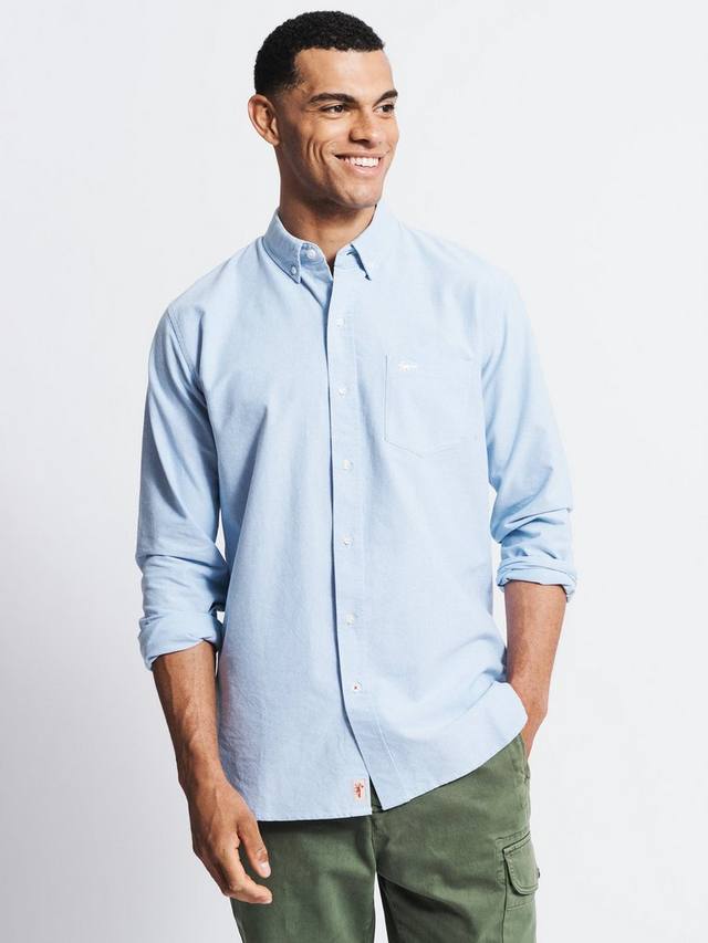 Футболка Aldridge с длинными рукавами и воротником Aubin, Pale Blue
Футболка Aldridge с длинными рукавами и воротником Aubin, Pale Blue