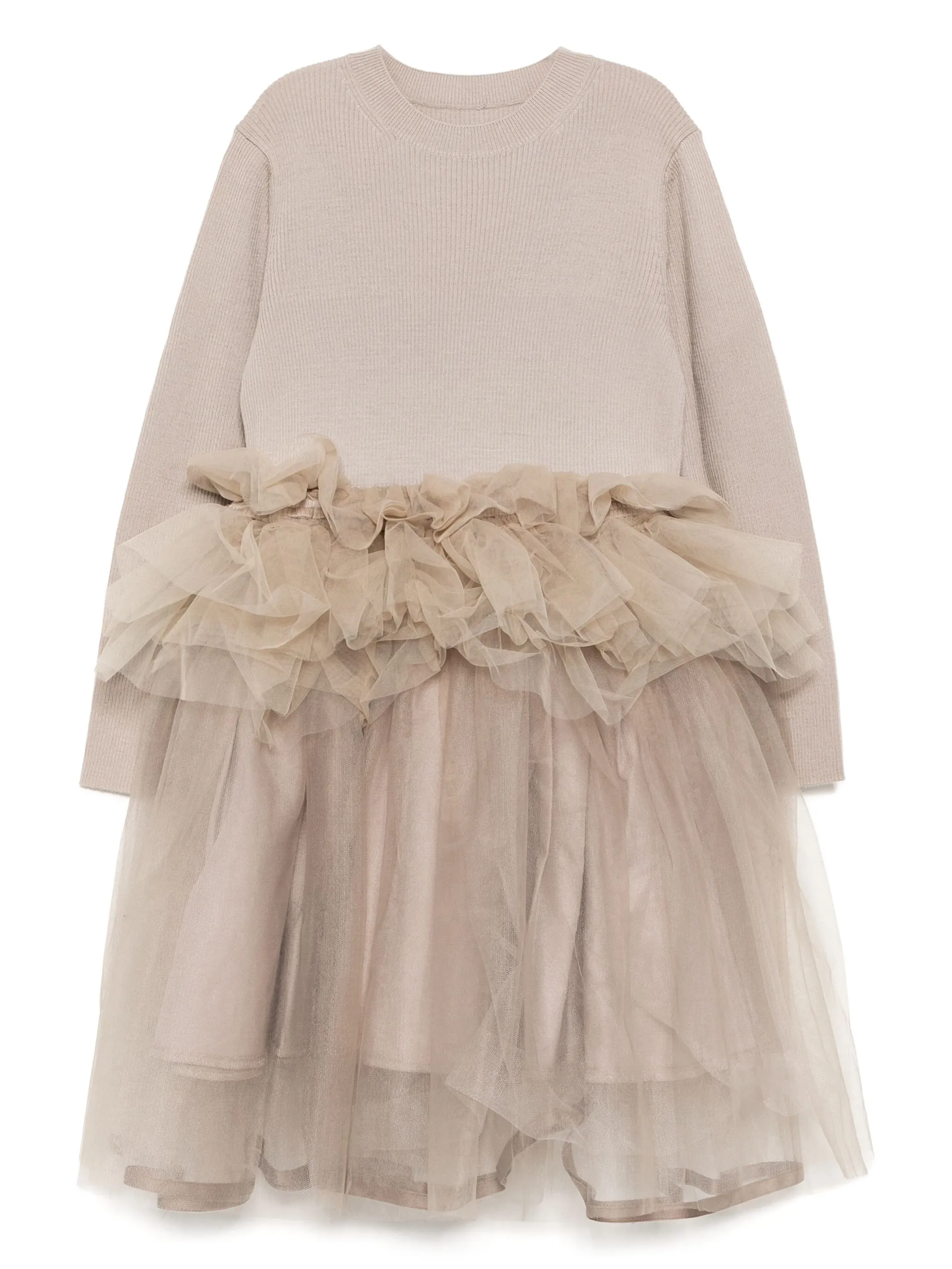 Платье-свитер с закругленным воротником Jnby By Jnby, коричневый
Платье-свитер с закругленным воротником Jnby By Jnby, коричневый