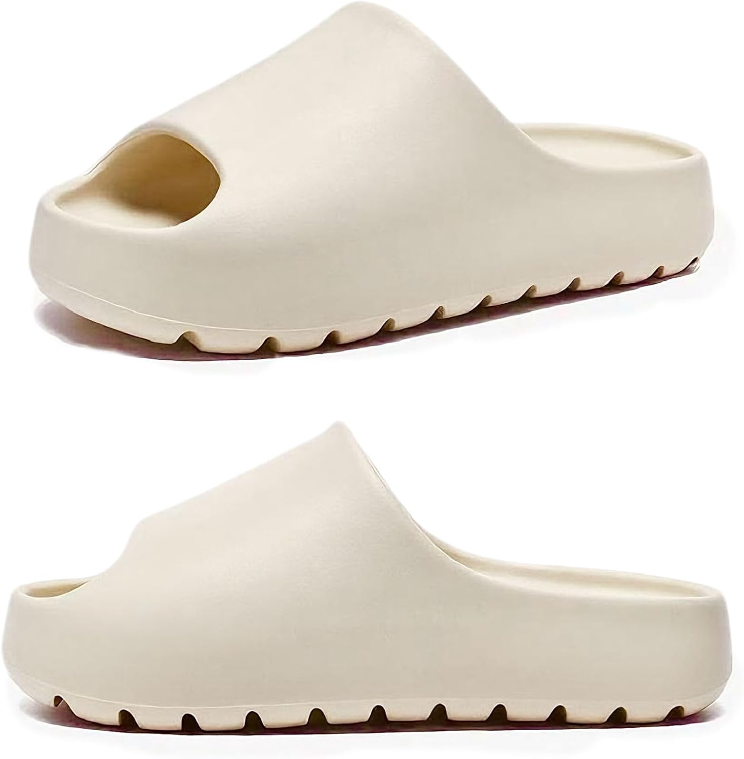 Женские шлепанцы Cloud Slides, домашние тапочки из мягкого ЭВА унисекс, тапочки для душа с открытым носком и толстой подошвой, мужские шлепанцы для дома и улицы Wakbiolo, бежевый
Женские шлепанцы Cloud Slides, домашние тапочки из мягкого ЭВА унисекс, тапочки для душа с открытым носком и толстой подошвой, мужские шлепанцы для дома и улицы Wakbiolo, бежевый