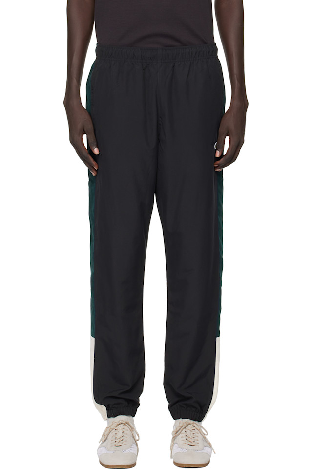 Lacoste Черные спортивные штаны с цветовыми блоками
Lacoste Черные спортивные штаны с цветовыми блоками