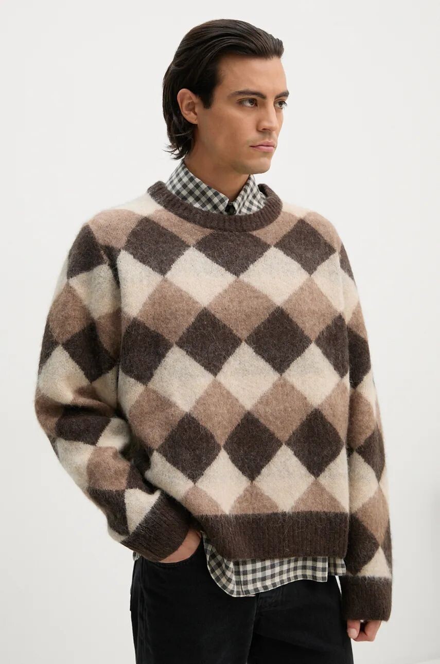 Шерстяной свитер Won Hundred, коричневый
Шерстяной свитер Won Hundred, коричневый