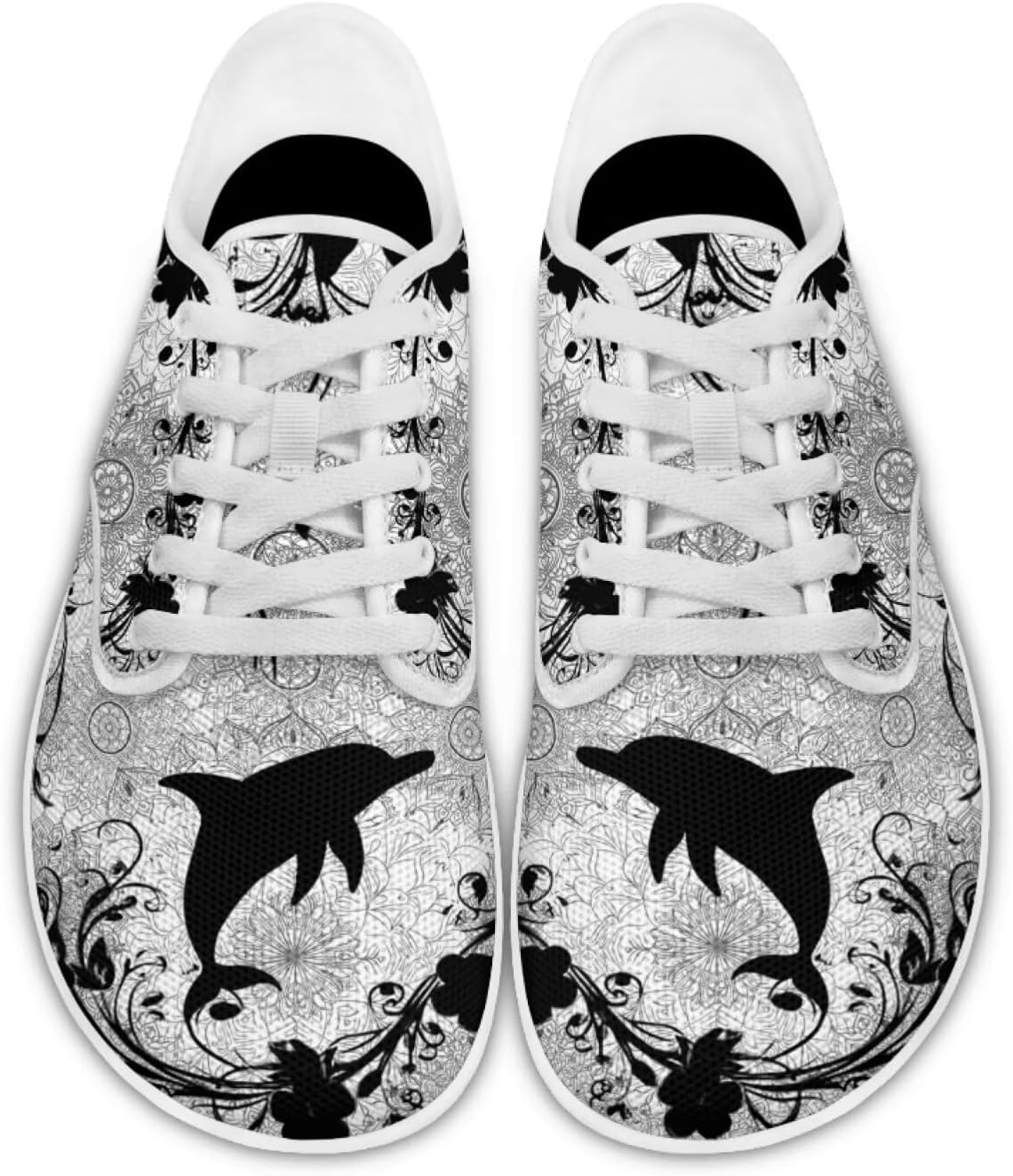 Кроссовки для женщин и мужчин с широким носком, нулевая посадка, минималистичные, комфортные для тенниса, офиса и повседневной носки Pointodoor, Dolphin Boho Mandala
Кроссовки для женщин и мужчин с широким носком, нулевая посадка, минималистичные, комфортные для тенниса, офиса и повседневной носки Pointodoor, Dolphin Boho Mandala