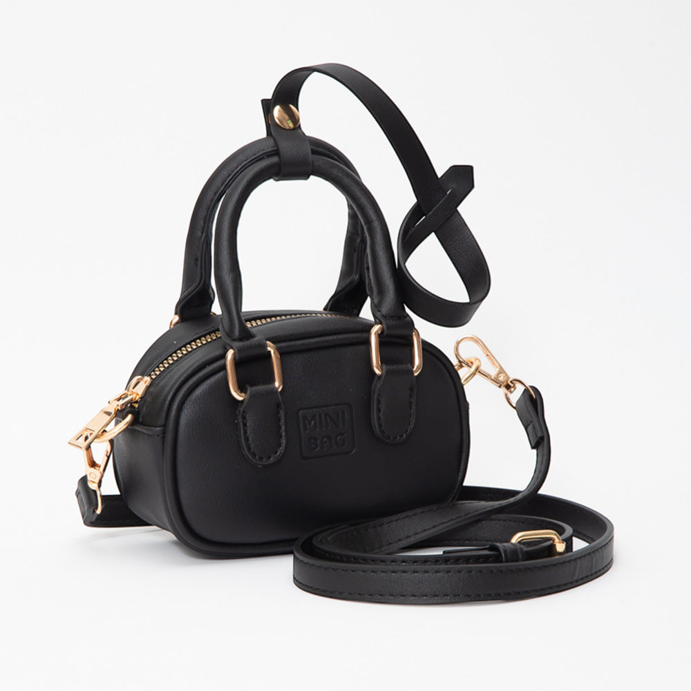 Кожаный брелок для сумки Миниатюрная сумка Сумка через плечо FASHNZFAB, черный
Кожаный брелок для сумки Миниатюрная сумка Сумка через плечо FASHNZFAB, черный