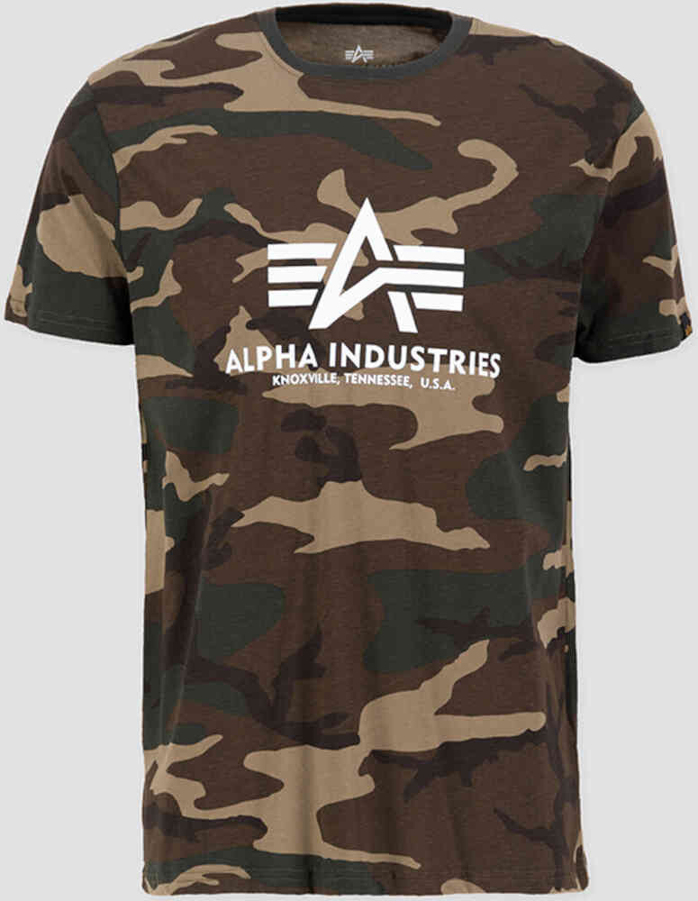 Базовая камуфляжная футболка Alpha Industries, камуфляж
Базовая камуфляжная футболка Alpha Industries, камуфляж