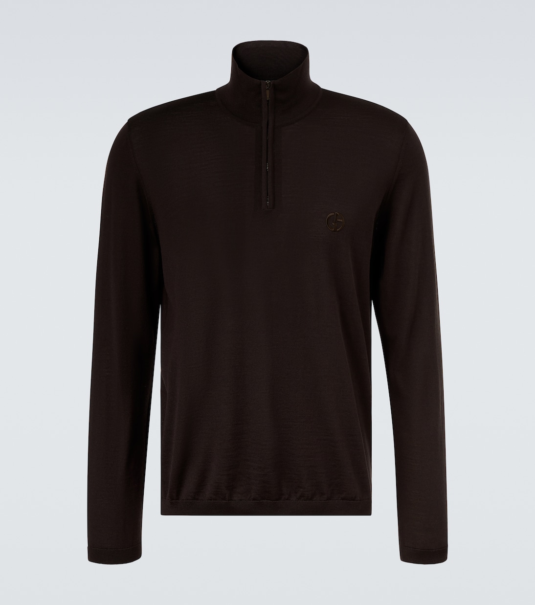 Полузип из натуральной шерсти Giorgio Armani, Mahogany
Полузип из натуральной шерсти Giorgio Armani, Mahogany