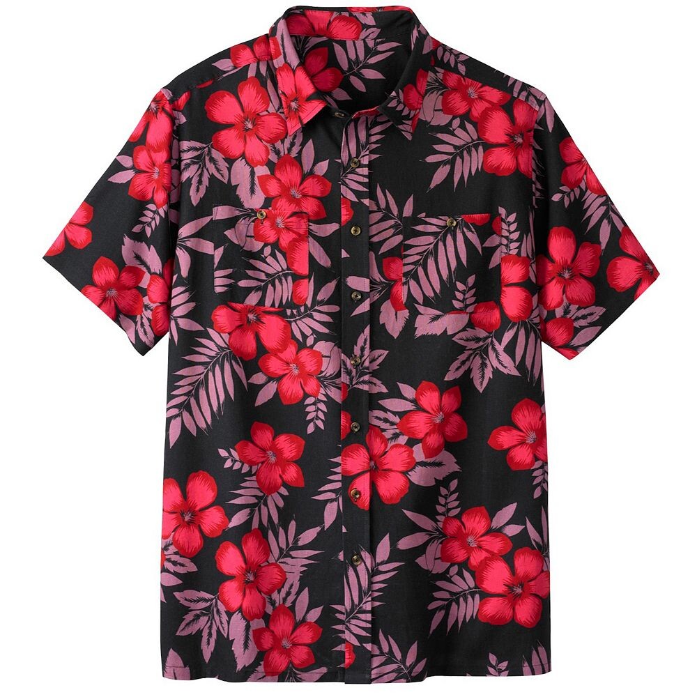 Мужская льняная рубашка с короткими рукавами для больших и высоких размеров Kingsize KingSize, цвет Black Floral
Мужская льняная рубашка с короткими рукавами для больших и высоких размеров Kingsize KingSize, цвет Black Floral