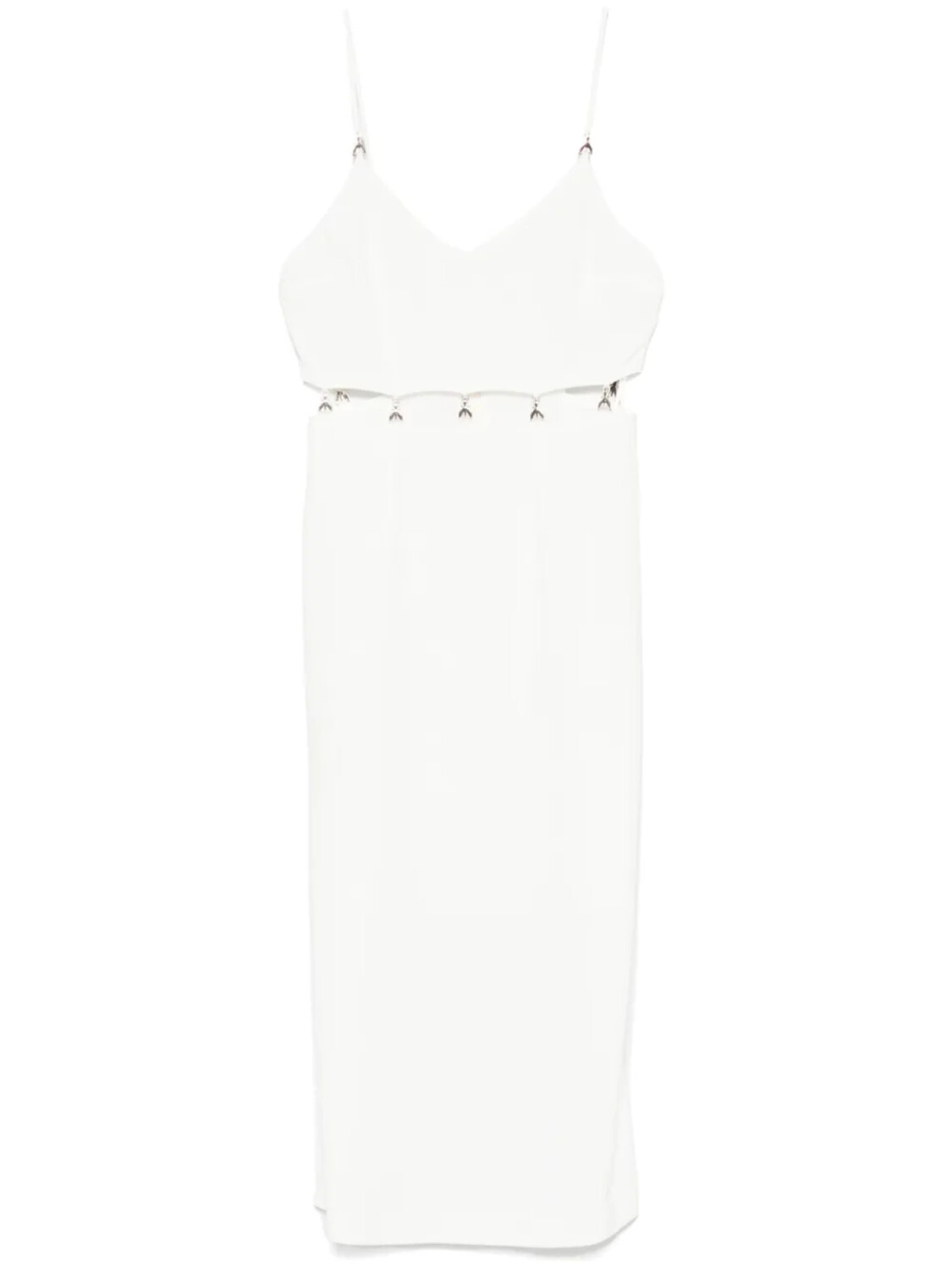 Платье миди Patrizia Pepe с бляшкой-логотипом, белый
Платье миди Patrizia Pepe с бляшкой-логотипом, белый