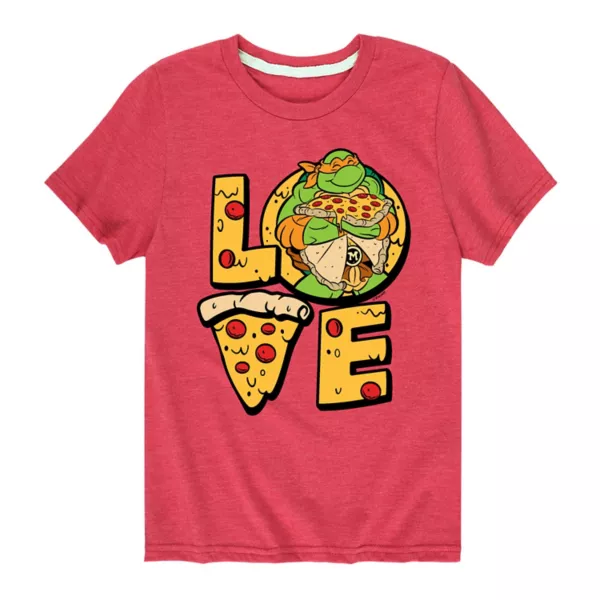 Футболка с принтом "Черепашки-ниндзя" и надписью "Люблю пиццу" для мальчиков 8-20 лет Nickelodeon, красный
Футболка с принтом "Черепашки-ниндзя" и надписью "Люблю пиццу" для мальчиков 8-20 лет Nickelodeon, красный