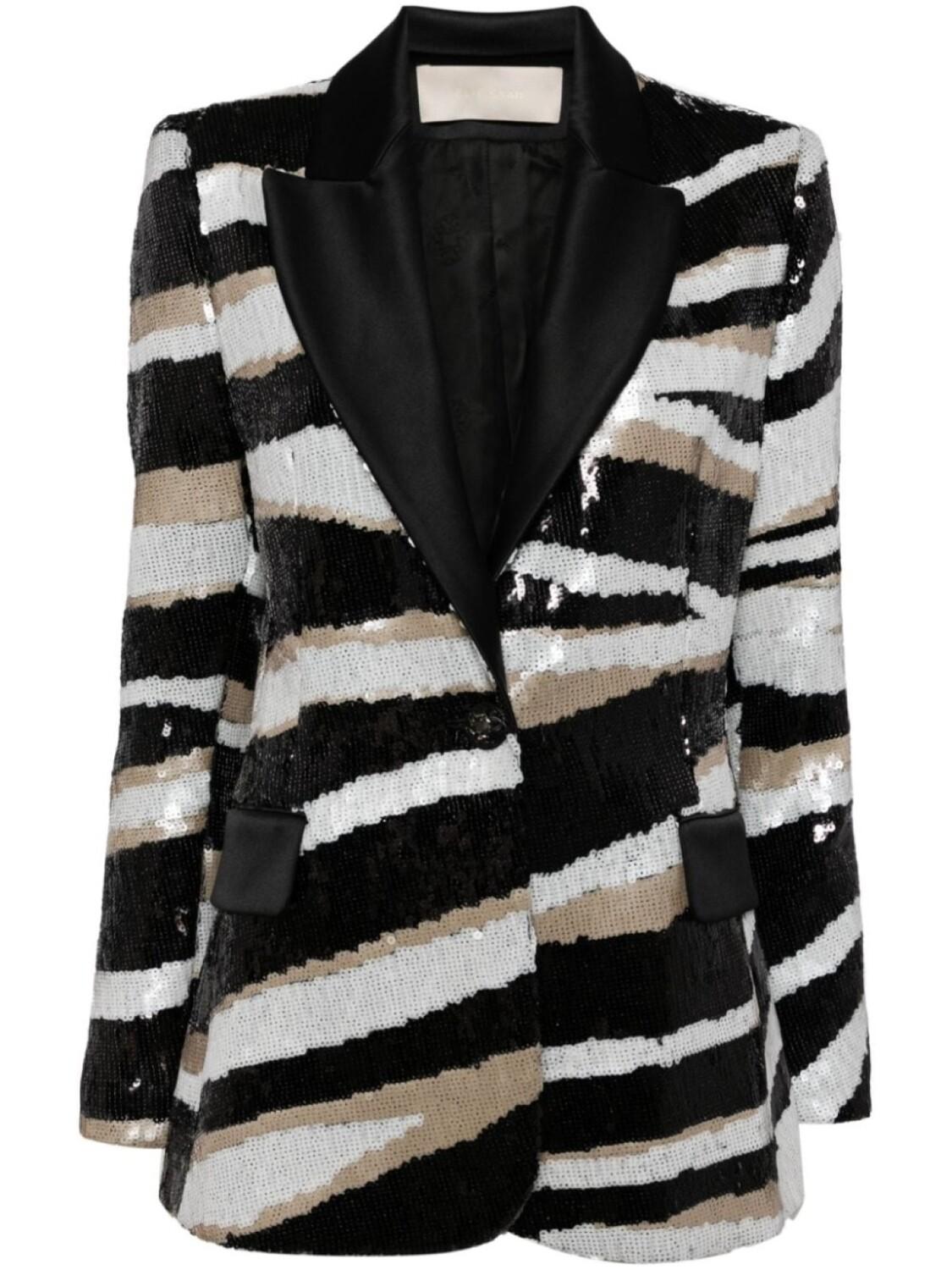 Elie Saab блейзер с пайетками, черный
Elie Saab блейзер с пайетками, черный