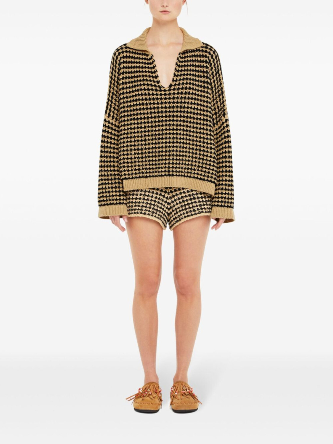 Alanui джемпер Tropical Shadow, нейтральный цвет
Alanui джемпер Tropical Shadow, нейтральный цвет