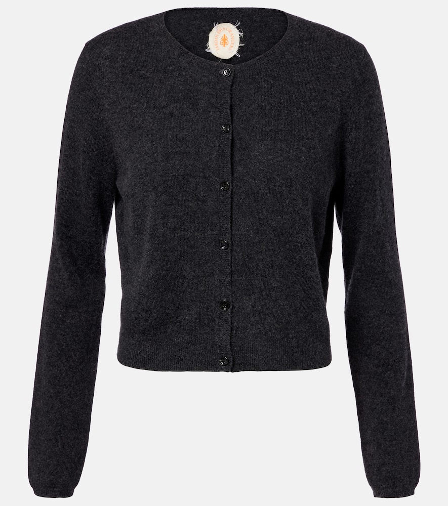 Укороченный кардиган из шерсти и кашемира Jardin des Orangers, Anthracite
Укороченный кардиган из шерсти и кашемира Jardin des Orangers, Anthracite