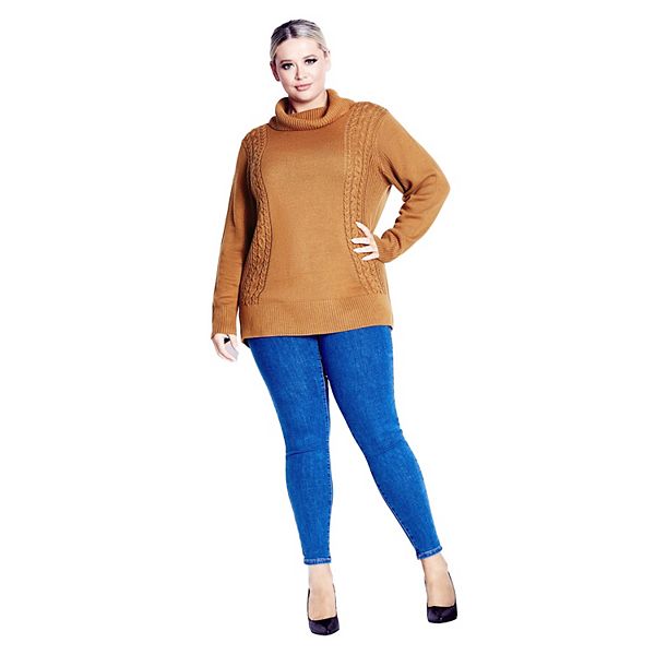 Женский свитер плюс сайз Rosie Cable Knit Avenue
Женский свитер плюс сайз Rosie Cable Knit Avenue