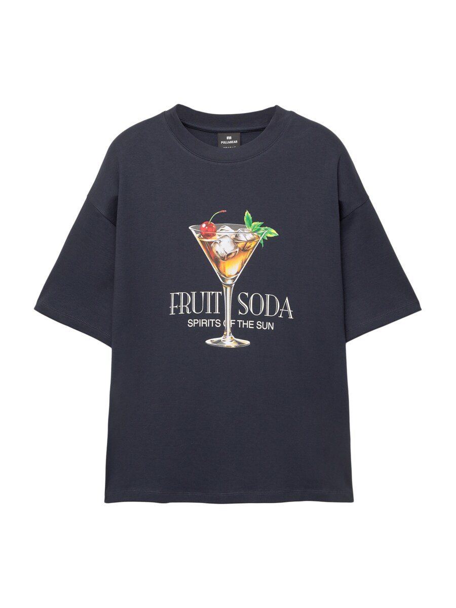 Рубашка Pull&Bear FRUITS SODA, темно-синий
Рубашка Pull&Bear FRUITS SODA, темно-синий