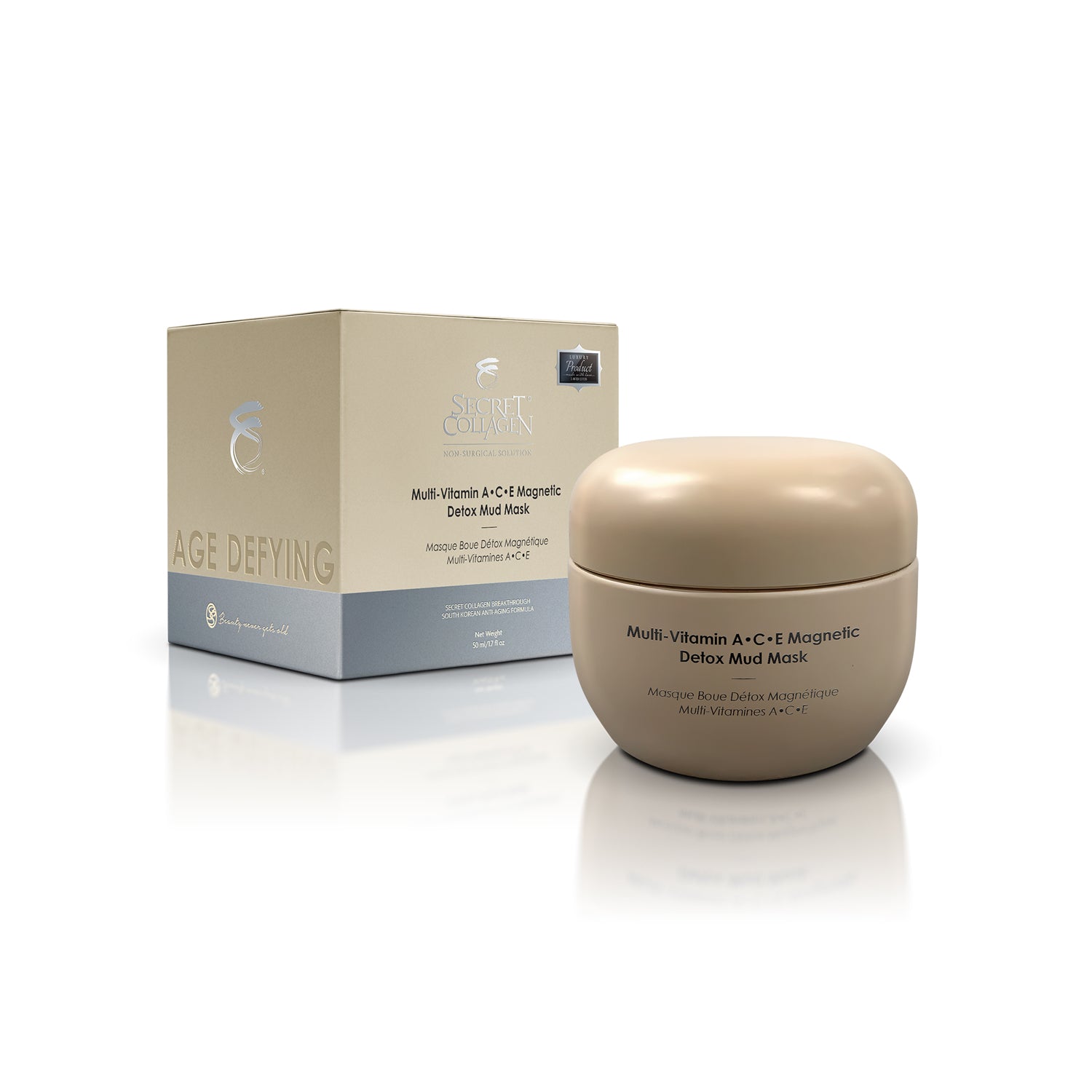 Магнитная детокс-грязевая маска с мультивитаминами A, C и E Secret Collagen, 1.7 Oz
Магнитная детокс-грязевая маска с мультивитаминами A, C и E Secret Collagen, 1.7 Oz