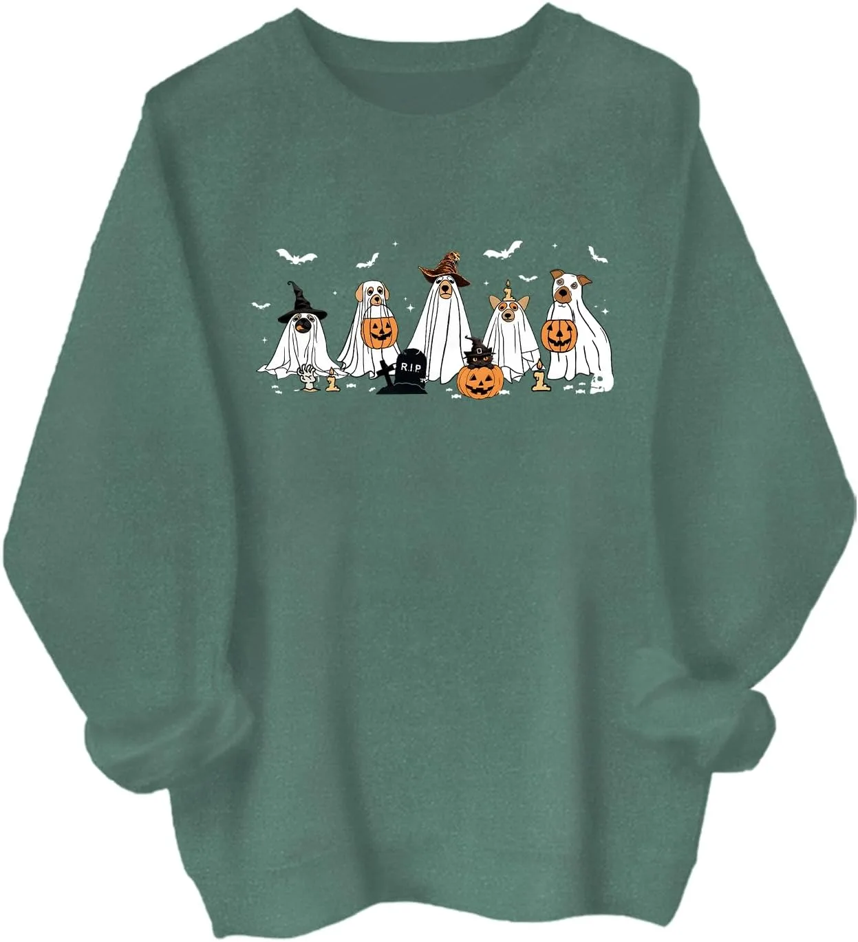 Толстовка Halloween с принтом в виде милых призрачных собак Golden Retriever
Толстовка Halloween с принтом в виде милых призрачных собак Golden Retriever