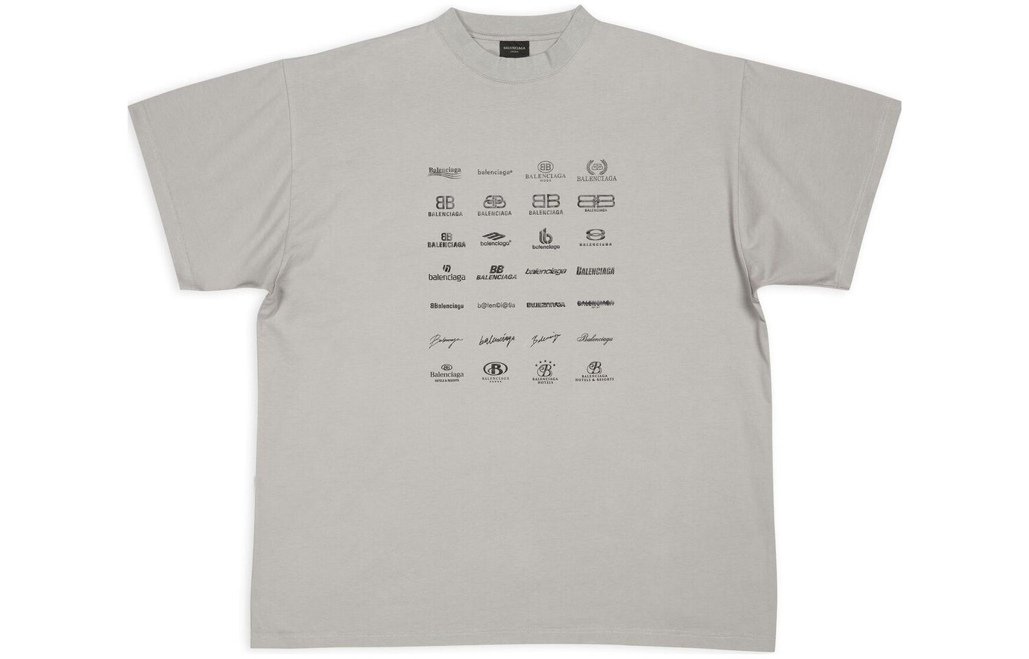 Футболка унисекс серая Balenciaga, серый
Футболка унисекс серая Balenciaga, серый