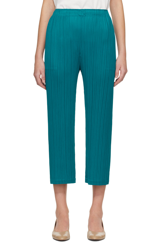 Pleats Please Issey Miyake Синие ежемесячные цвета октябрьские брюки
Pleats Please Issey Miyake Синие ежемесячные цвета октябрьские брюки