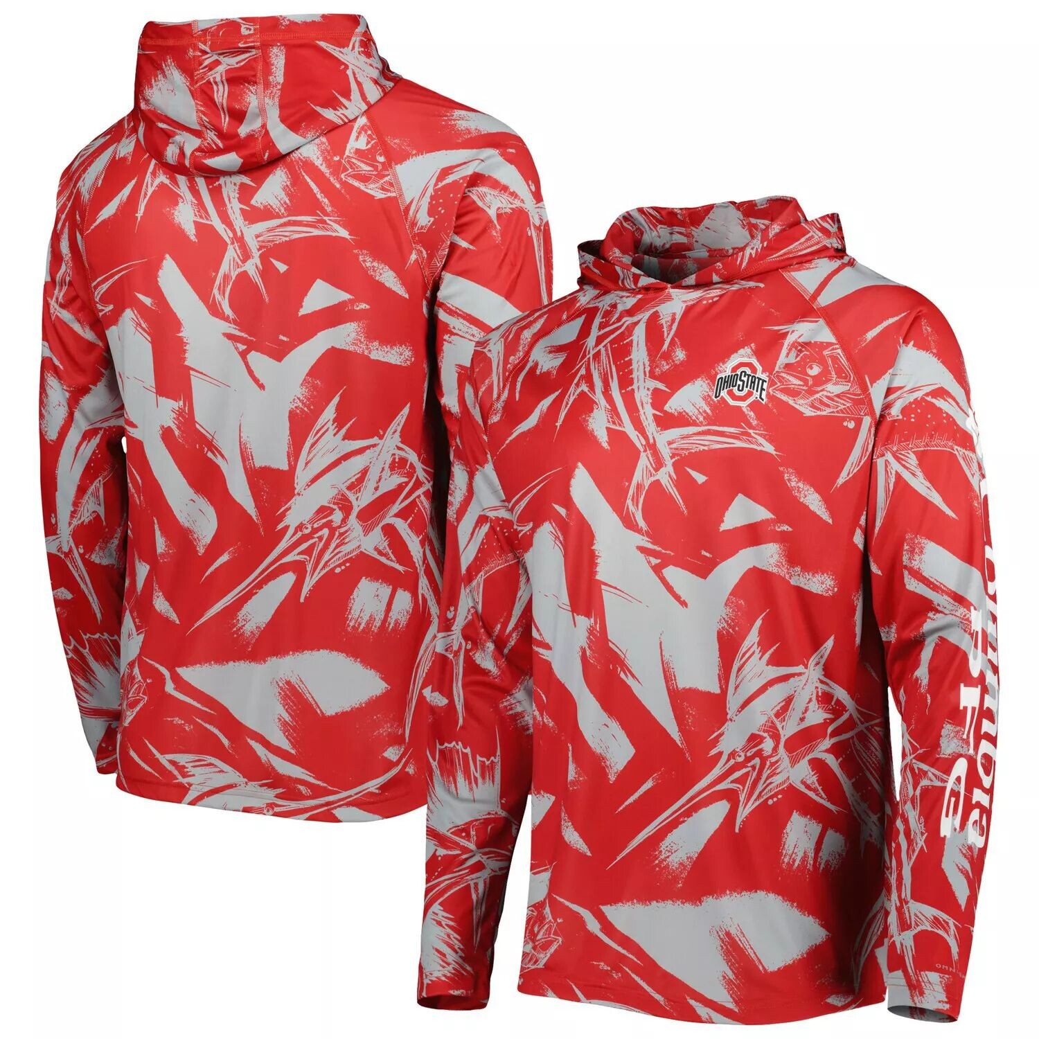 Мужская футболка с капюшоном Columbia Scarlet Ohio State Buckeyes Super Terminal Tackle Omni-Shade реглан с длинными рукавами
Мужская футболка с капюшоном Columbia Scarlet Ohio State Buckeyes Super Terminal Tackle Omni-Shade реглан с длинными рукавами