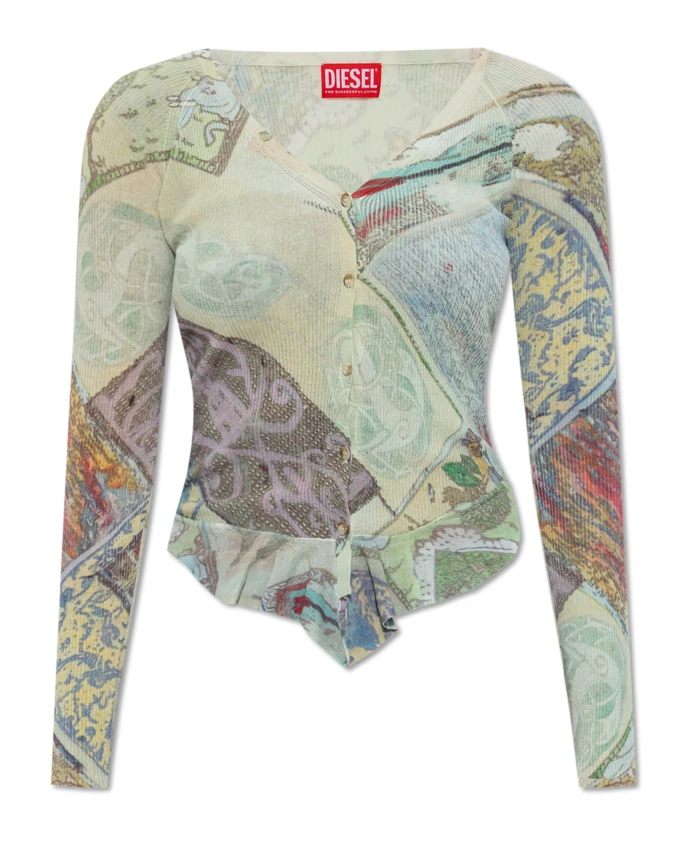 Кардиган м-фиорина Diesel, мультиколор
Кардиган м-фиорина Diesel, мультиколор