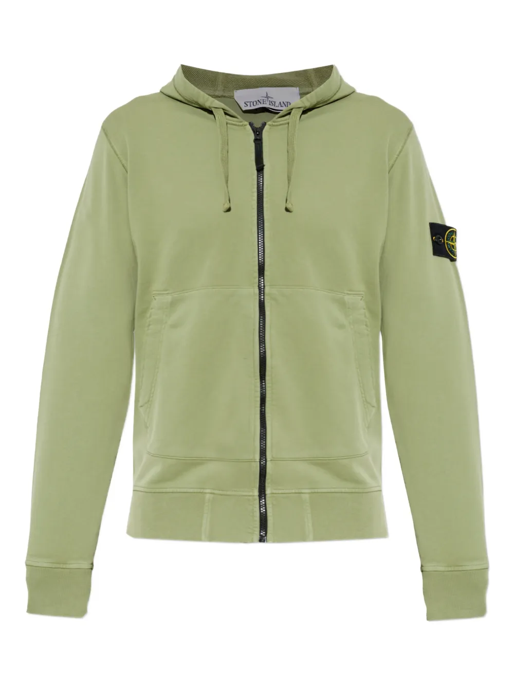 Худи на молнии Stone Island, зеленый
Худи на молнии Stone Island, зеленый