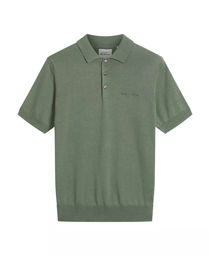 Мужская фирменная рубашка поло с коротким рукавом Ben Sherman, зеленый
Мужская фирменная рубашка поло с коротким рукавом Ben Sherman, зеленый