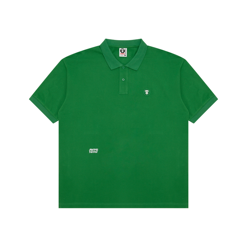 Хлопковая поло от A Bathing APE Aape, зеленый
Хлопковая поло от A Bathing APE Aape, зеленый