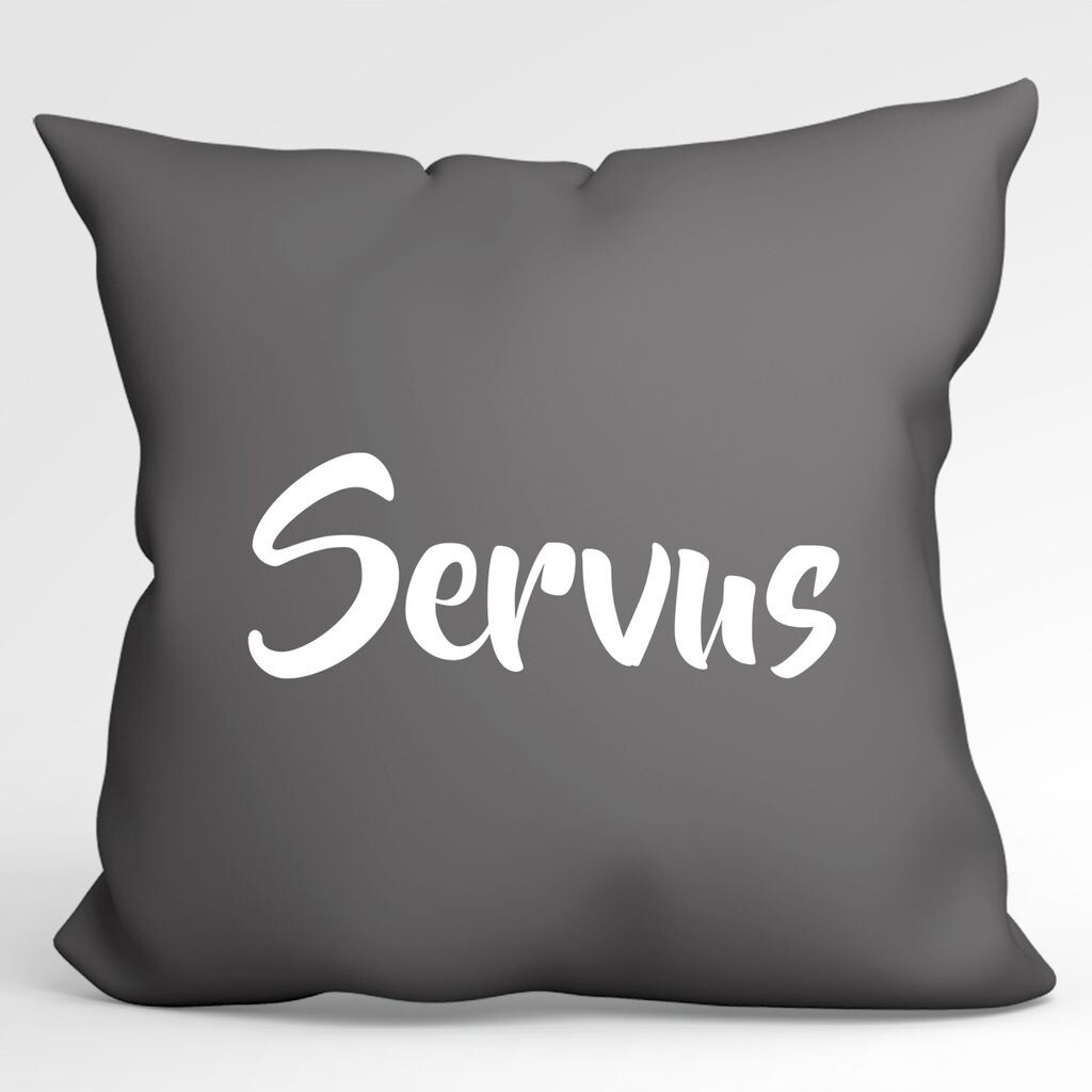 Подушка Huuraa Декоративный чехол на подушку с надписью Servus без наполнителя, размер 40x40см, серо-стальной, со стильным мотивом, идея подарка для друзей и семьи Hellweg Druckerei
Подушка Huuraa Декоративный чехол на подушку с надписью Servus без наполнителя, размер 40x40см, серо-стальной, со стильным мотивом, идея подарка для друзей и семьи Hellweg Druckerei