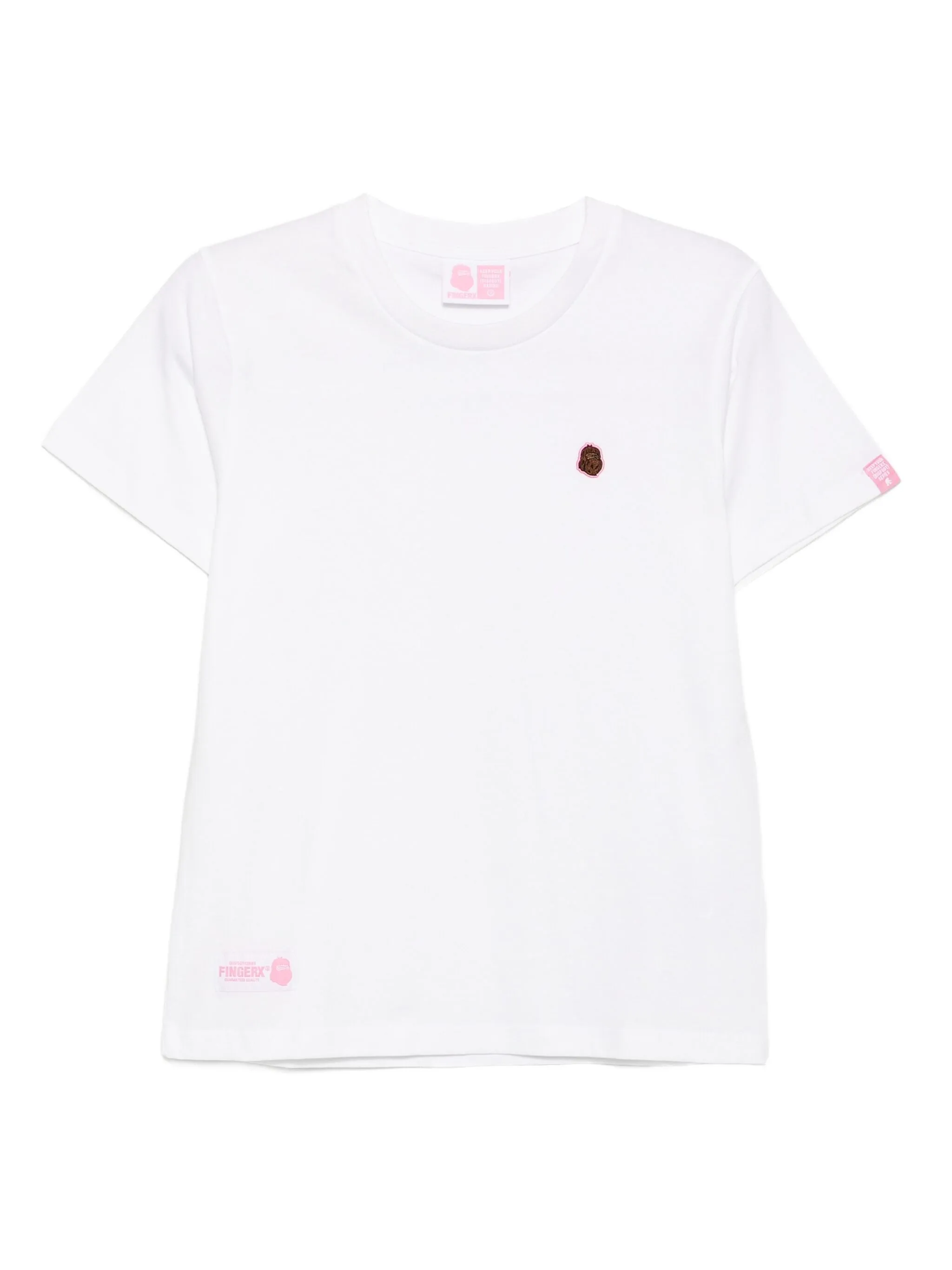 Футболка с вышитым логотипом Fingercroxx, белый
Футболка с вышитым логотипом Fingercroxx, белый