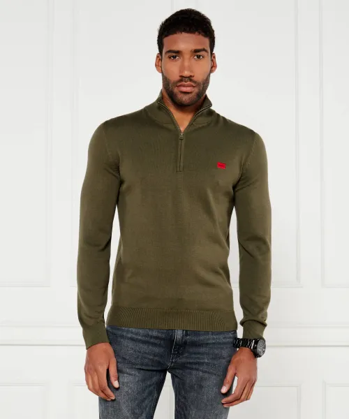 Свитер Сан-Квинтус-c Regular fit Hugo, зеленый
Свитер Сан-Квинтус-c Regular fit Hugo, зеленый