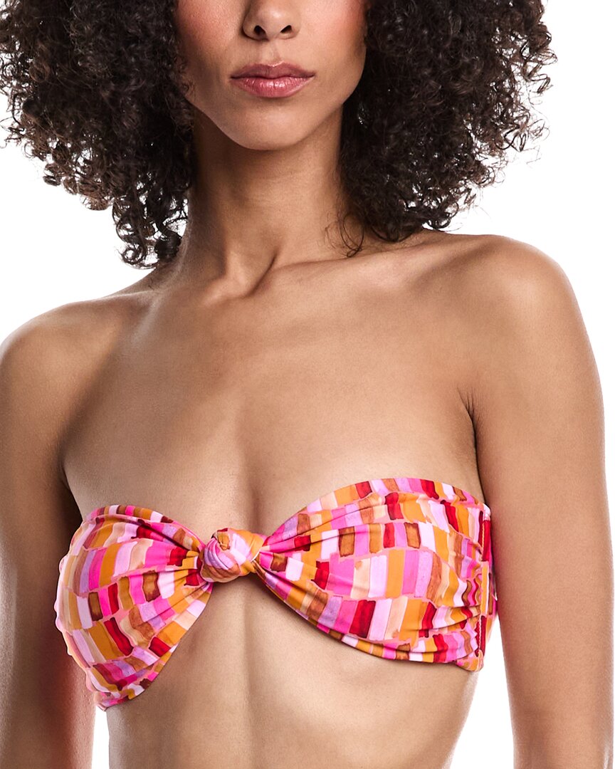 Топ от бикини Milly Sunset Tile Knot Bandeau, розовый
Топ от бикини Milly Sunset Tile Knot Bandeau, розовый