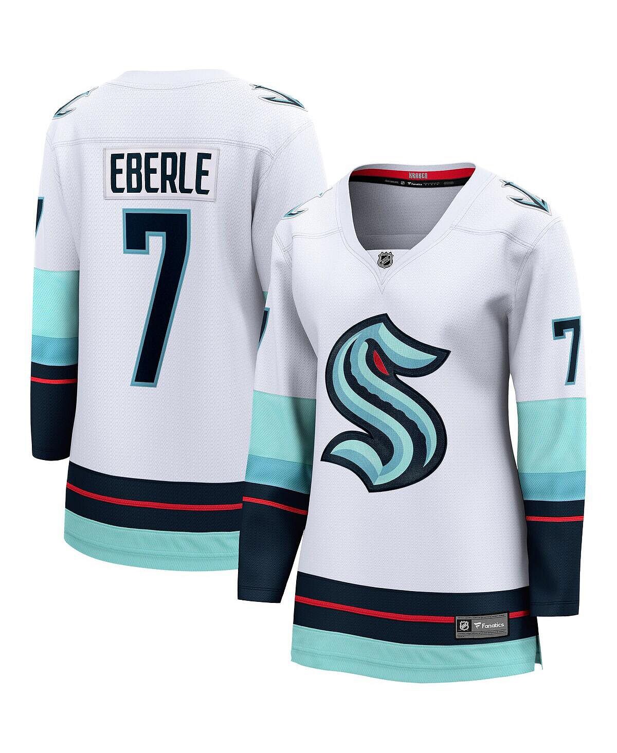 Женское фирменное белое джерси Jordan Eberle Seattle Kraken Away Premier Breakaway Player Fanatics, белый
Женское фирменное белое джерси Jordan Eberle Seattle Kraken Away Premier Breakaway Player Fanatics, белый