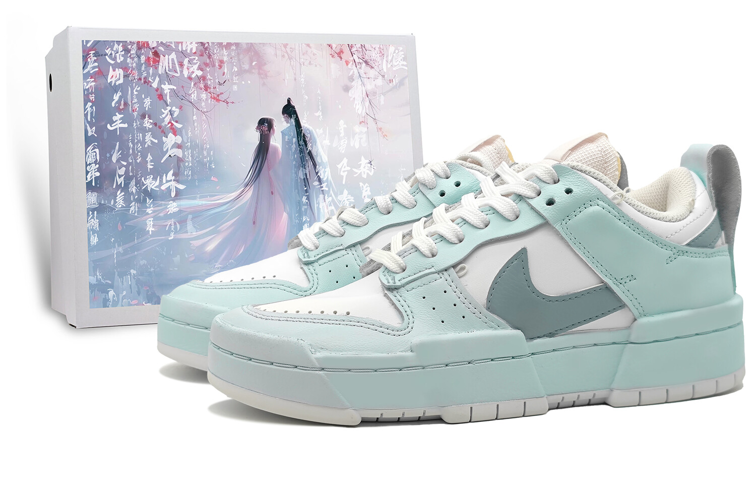 Кроссовки Nike Dunk Disrupt Skateboarding Shoes Women's Low-top Light Green, светло-зеленый
Кроссовки Nike Dunk Disrupt Skateboarding Shoes Women's Low-top Light Green, светло-зеленый
