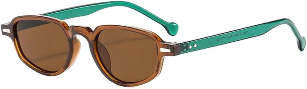 Модные маленькие женские солнцезащитные очки в стиле ретро с прозрачными линзами цвета океана, защита от УФ-излучения UV400, мужские очки с заклепками VFDHN, 7
Модные маленькие женские солнцезащитные очки в стиле ретро с прозрачными линзами цвета океана, защита от УФ-излучения UV400, мужские очки с заклепками VFDHN, 7