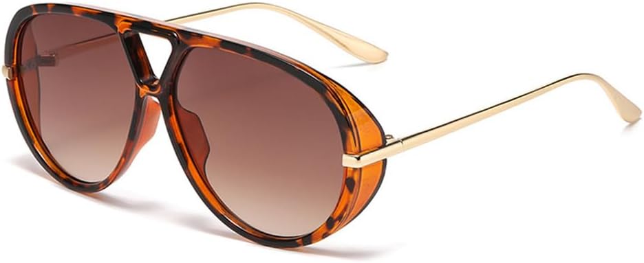 Модные женские солнцезащитные очки большого размера в стиле ретро, конфетные зеленые с градиентом, защита от УФ-излучения UV400; мужские солнцезащитные очки в стиле панк KTUCN, Leopard Tea
Модные женские солнцезащитные очки большого размера в стиле ретро, конфетные зеленые с градиентом, защита от УФ-излучения UV400; мужские солнцезащитные очки в стиле панк KTUCN, Leopard Tea