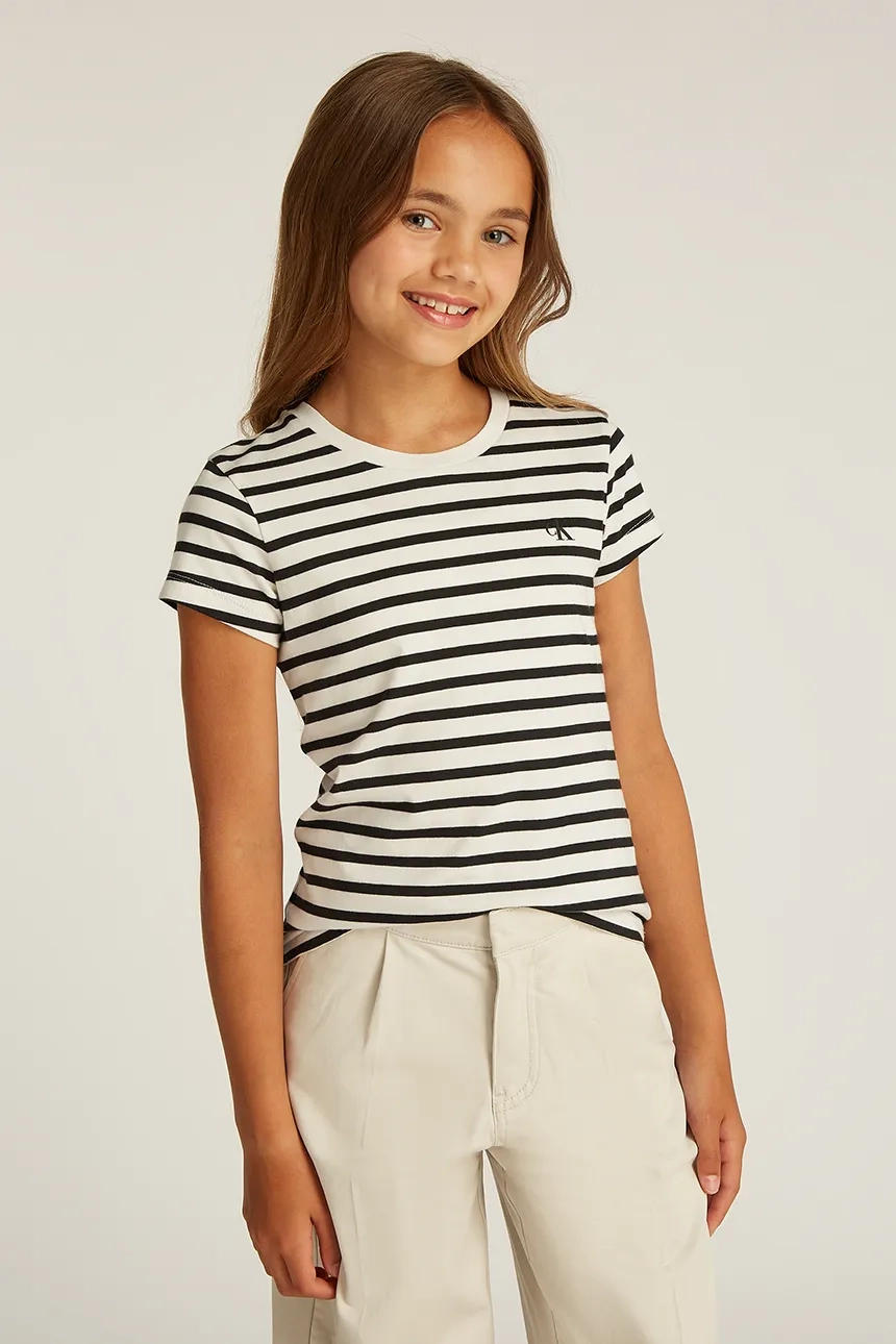 Хлопковая футболка для детей Calvin Klein Jeans, черный
Хлопковая футболка для детей Calvin Klein Jeans, черный