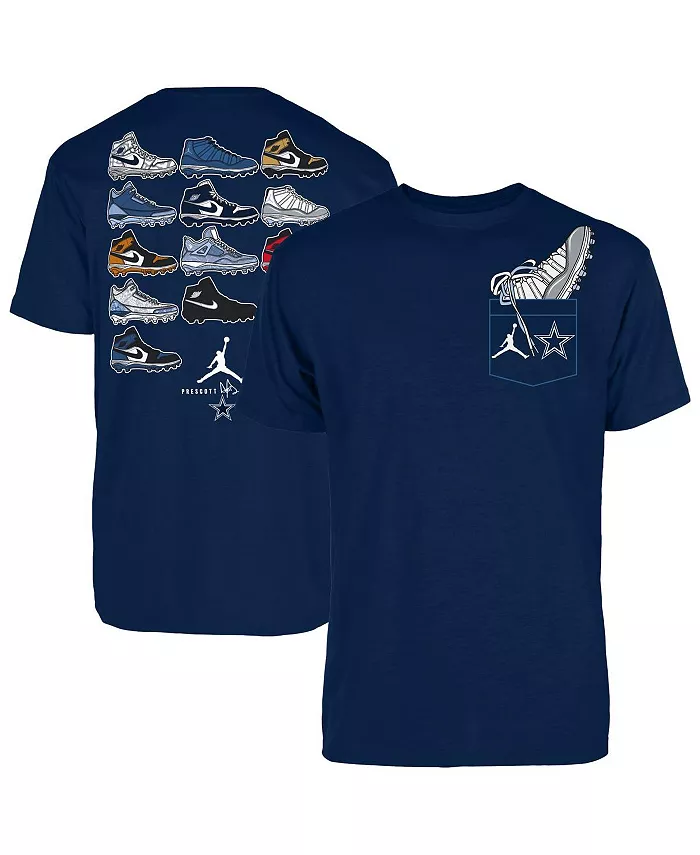 Мужская футболка с графическим принтом "Расписание игр" Dak Prescott в цвете Navy, Dallas Cowboys Jordan
Мужская футболка с графическим принтом "Расписание игр" Dak Prescott в цвете Navy, Dallas Cowboys Jordan