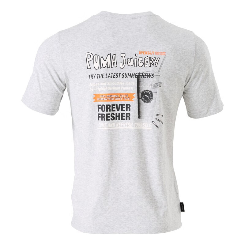 Футболка GRAPHICS JUICERY унисекс серая Puma, серый
Футболка GRAPHICS JUICERY унисекс серая Puma, серый
