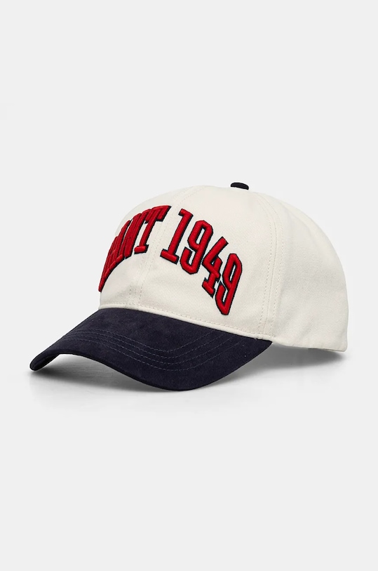 Хлопковая кепка с козырьком Gant, бежевый
Хлопковая кепка с козырьком Gant, бежевый