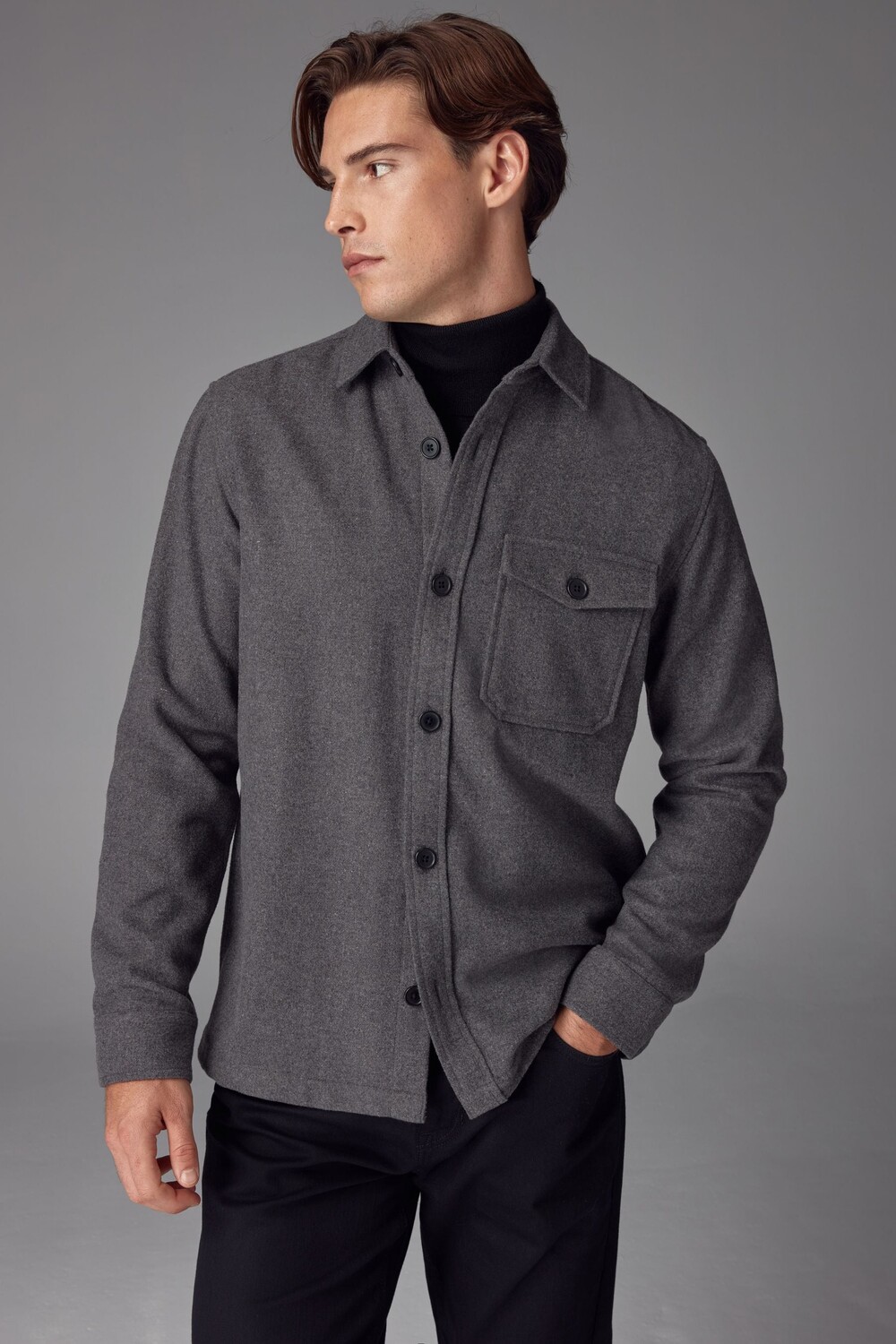 Куртка с одним карманом и шерстью Next, серый
Куртка с одним карманом и шерстью Next, серый