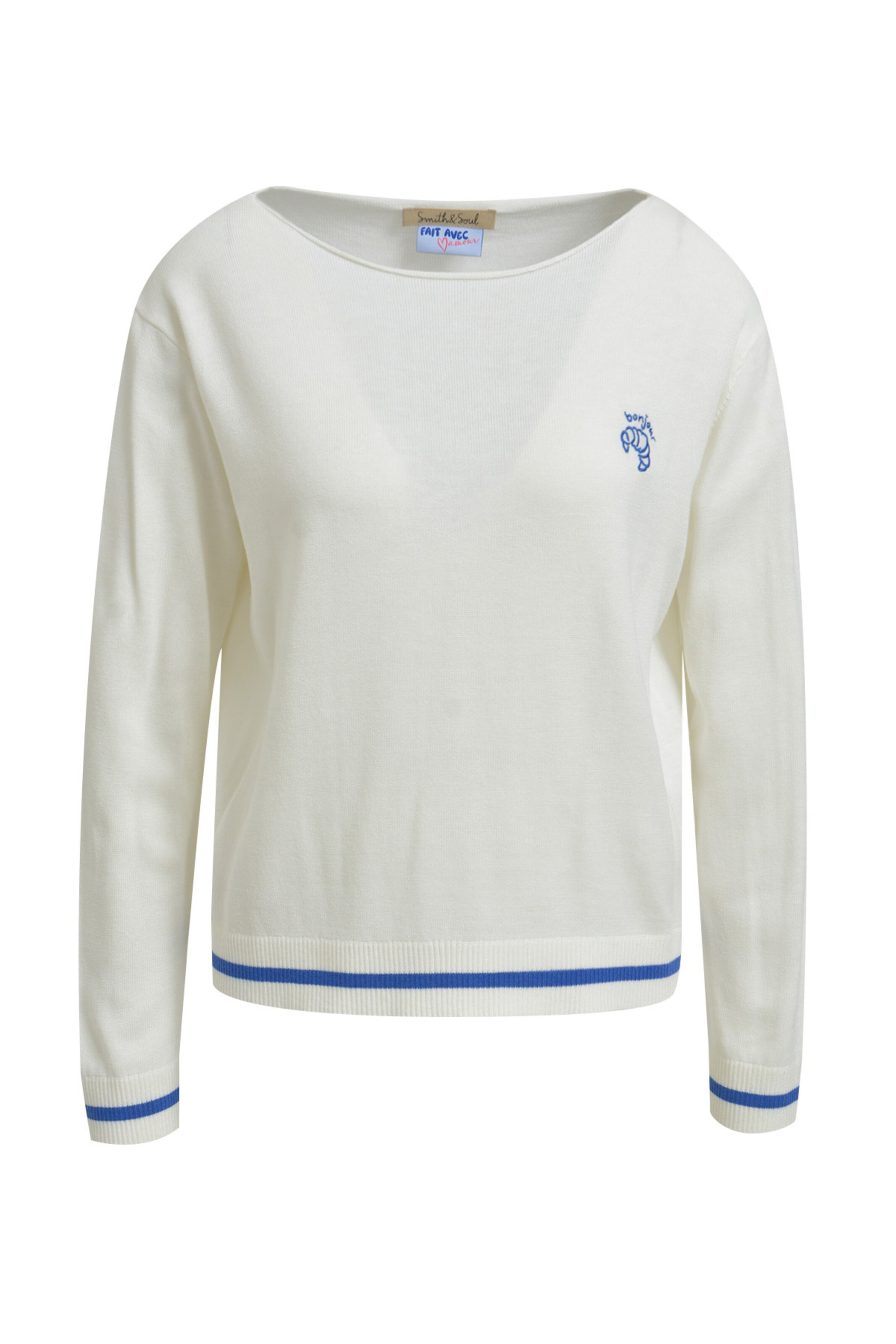 Smith&Soul Свитер в белом цвете
Smith&Soul Свитер в белом цвете