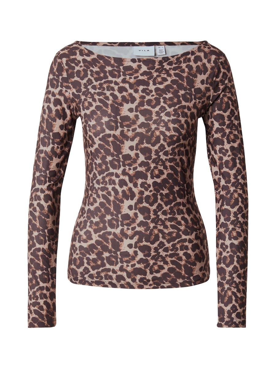 Рубашка VILA Leoa, бежевый/шоколадный
Рубашка VILA Leoa, бежевый/шоколадный