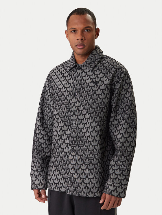 Джинсовая рубашка loose fit Monogram KC6379 Adidas, серый
Джинсовая рубашка loose fit Monogram KC6379 Adidas, серый