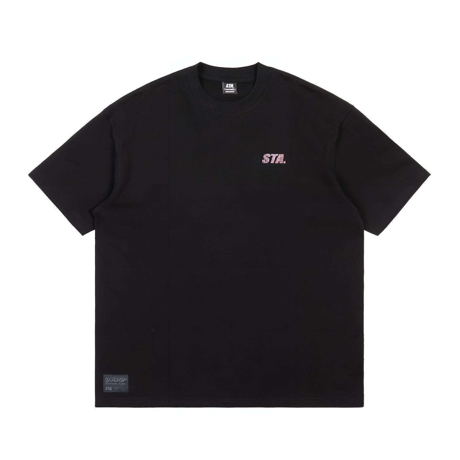 Футболка унисекс STA, черный/розовый
Футболка унисекс STA, черный/розовый