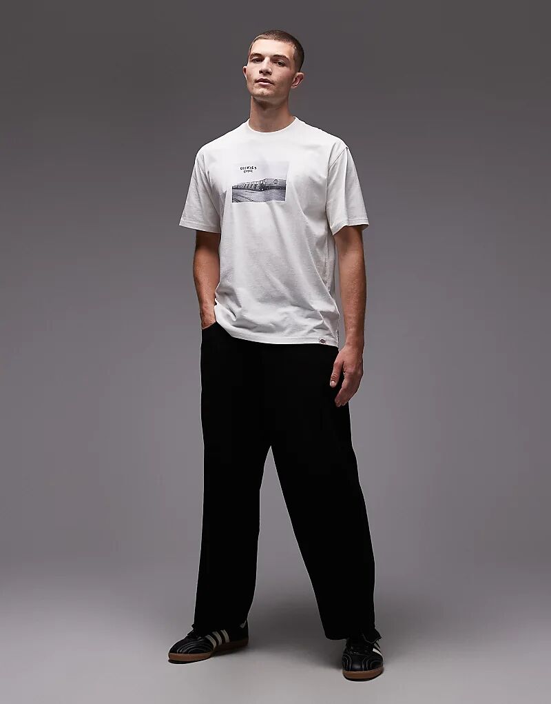 Футболка Dickies Sevier с фотопринтом спереди в оттенке белого цвета
Футболка Dickies Sevier с фотопринтом спереди в оттенке белого цвета