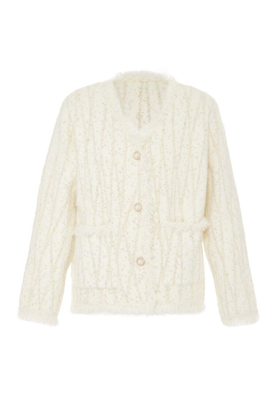 Вязаный кардиган Zitha, бежевый
Вязаный кардиган Zitha, бежевый