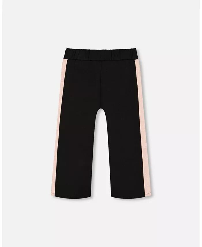 Укороченные широкие брюки с контрастной полосой для девочек-малышей, черные - для малышей, ребенок Deux Par Deux, черный
Укороченные широкие брюки с контрастной полосой для девочек-малышей, черные - для малышей, ребенок Deux Par Deux, черный