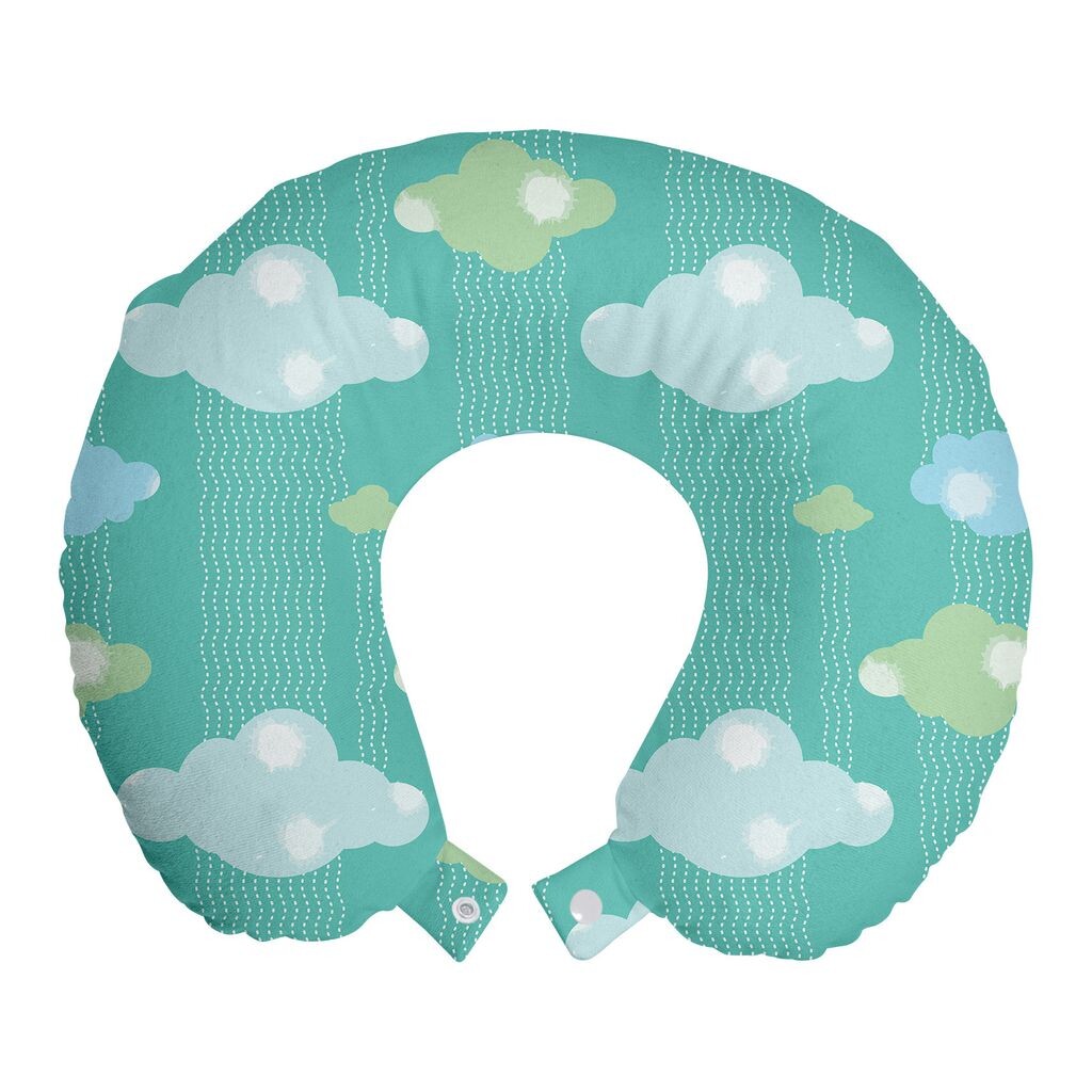 ABAKUHAUS Clouds Travel Подушка для шеи, Autumn Nimbus Raindrops Art, Пенопластовые дорожные принадлежности для самолета и автомобиля, 30x30 см, Бирюзовый, мятно-зеленый
ABAKUHAUS Clouds Travel Подушка для шеи, Autumn Nimbus Raindrops Art, Пенопластовые дорожные принадлежности для самолета и автомобиля, 30x30 см, Бирюзовый, мятно-зеленый