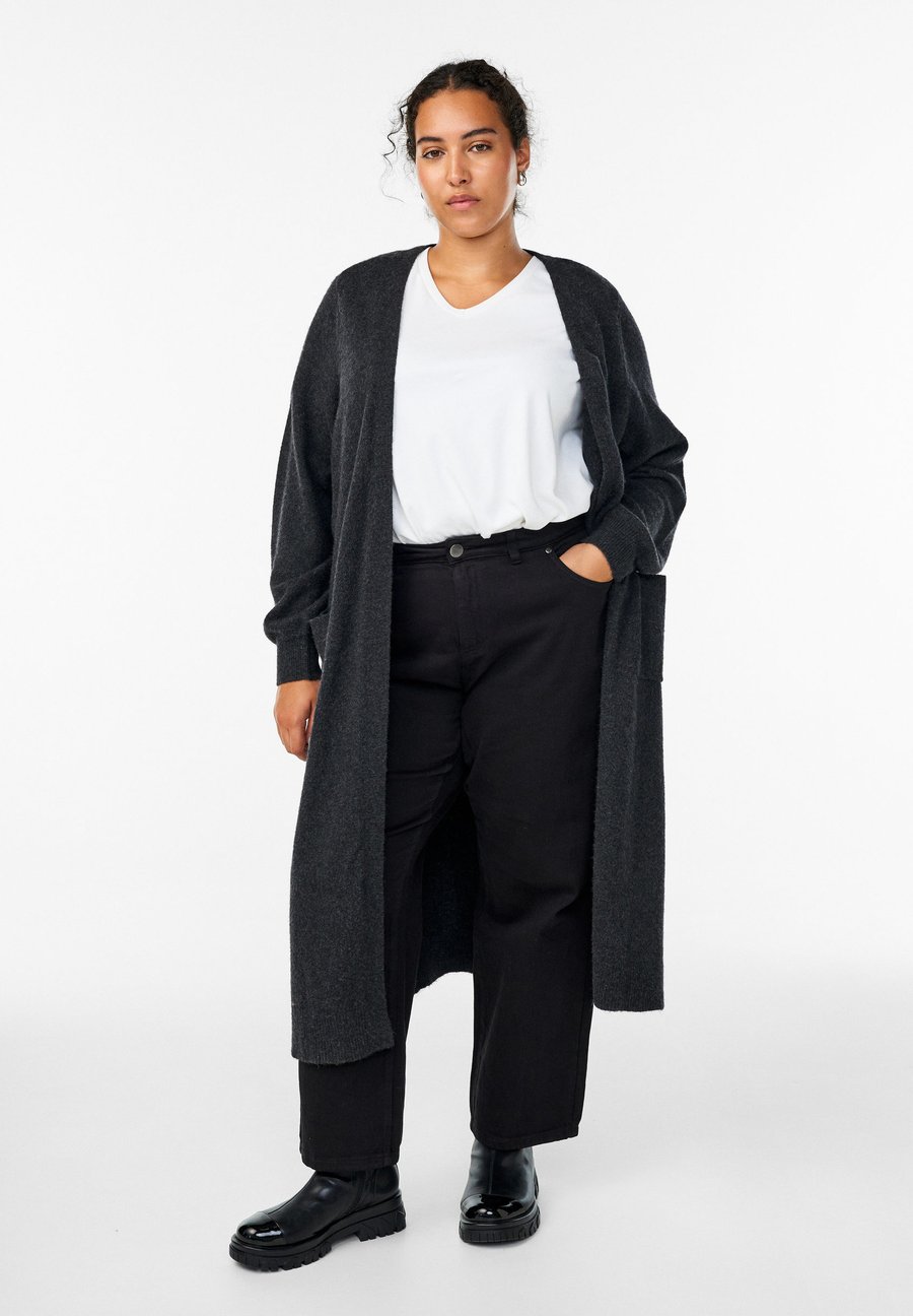 Кардиган Zizzi Cardigan, Dark Grey Melange/Mottled Dark Grey
Кардиган Zizzi Cardigan, Dark Grey Melange/Mottled Dark Grey